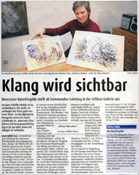 Presseartikel Klang 2014 Willicher Nachrichten